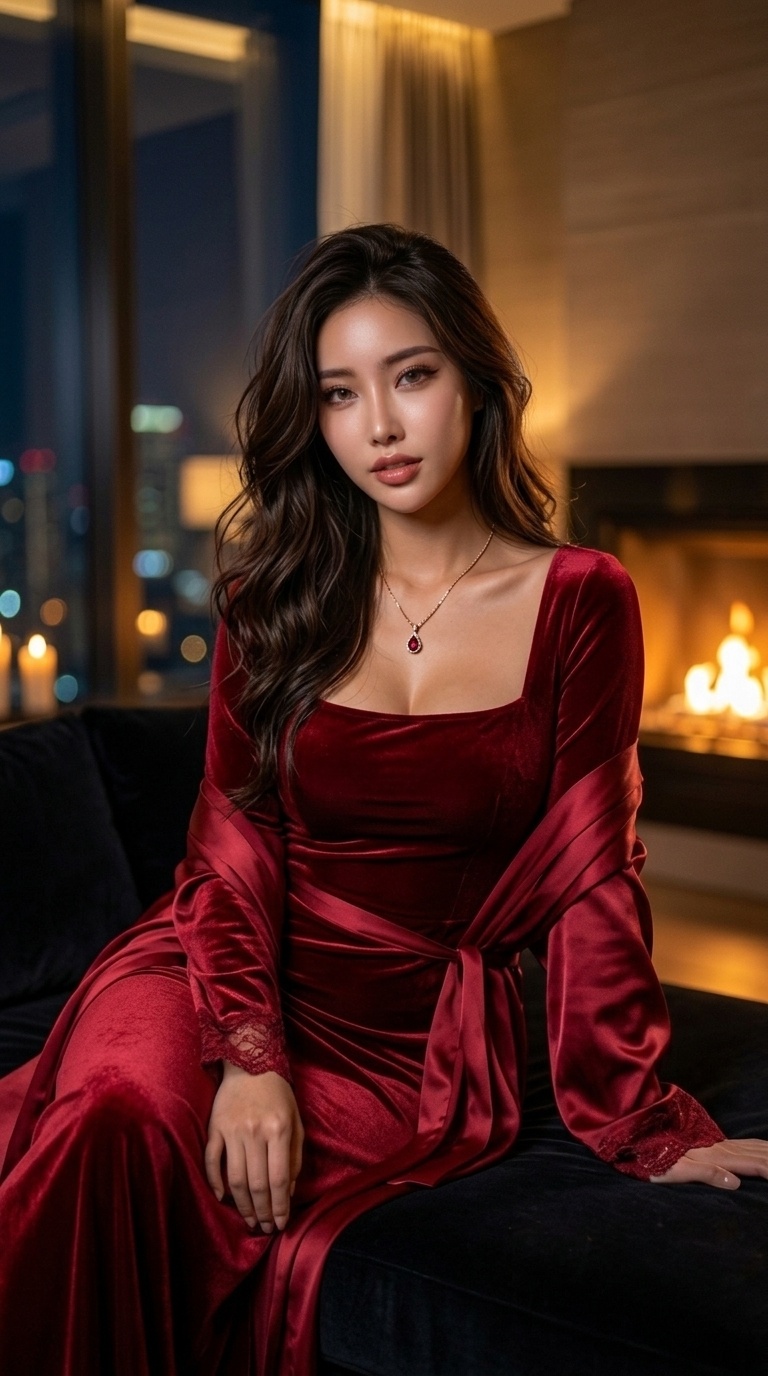 Ruby Velvet & Chantilly Lace